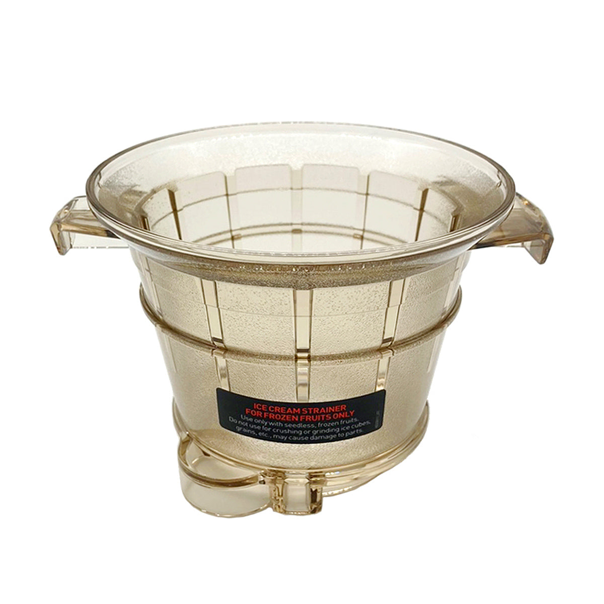 Ice cream strainer
