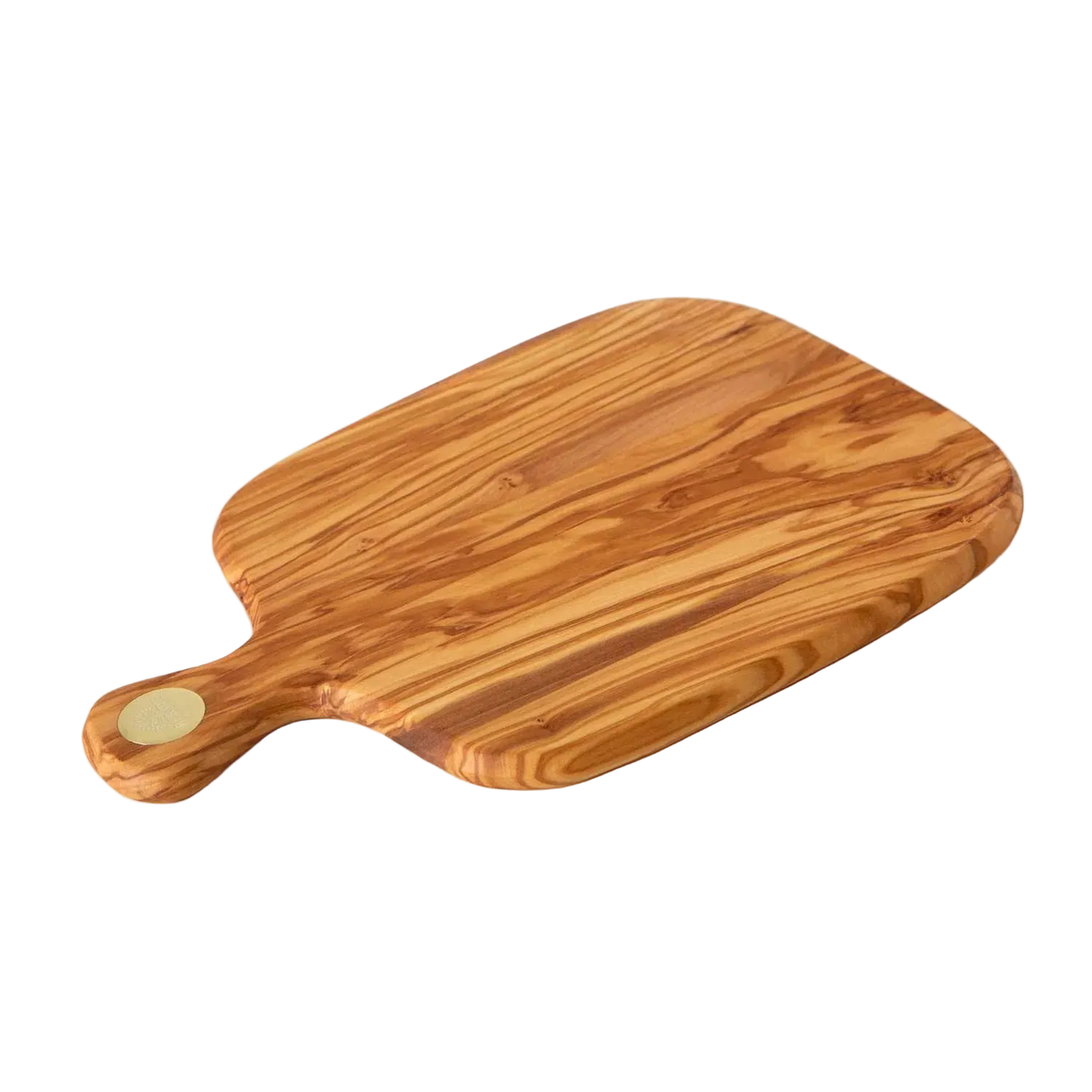 [Berard] Tabla de Cortar y Servir de Madera de Olivo con Mango