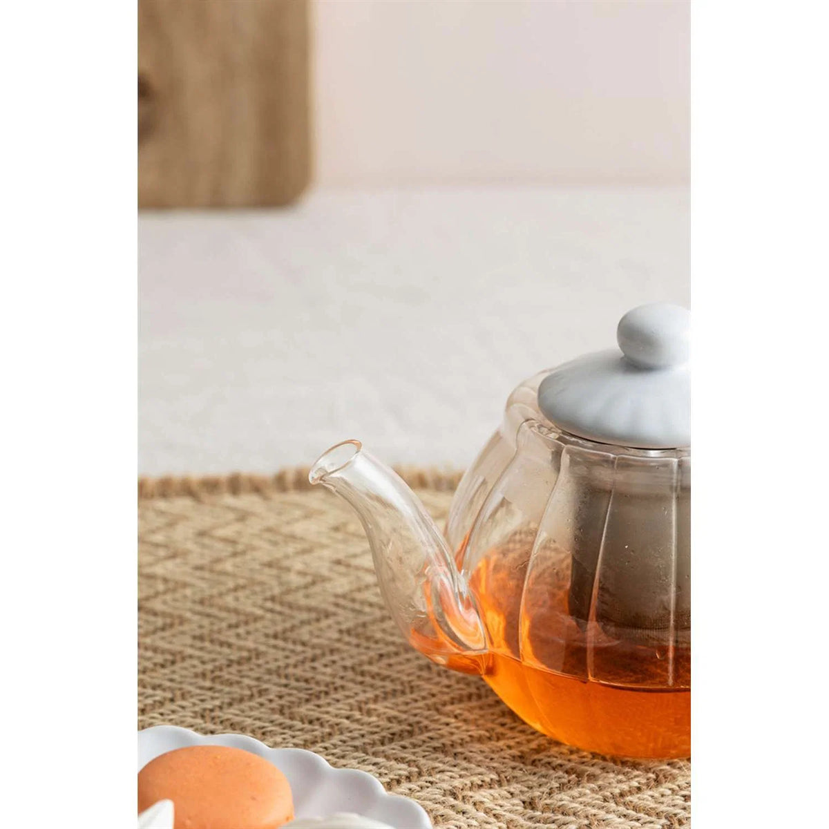 [Price & Kensington] LUXE Glaskanne mit Edelstahl-Teesieb