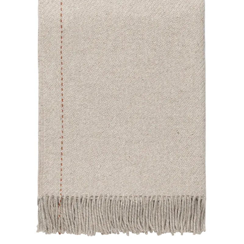 [Elvang Denmark] Écru Highland Plaid