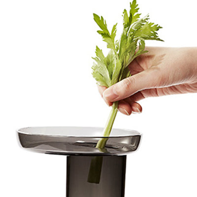 Semi-transparent hopper
