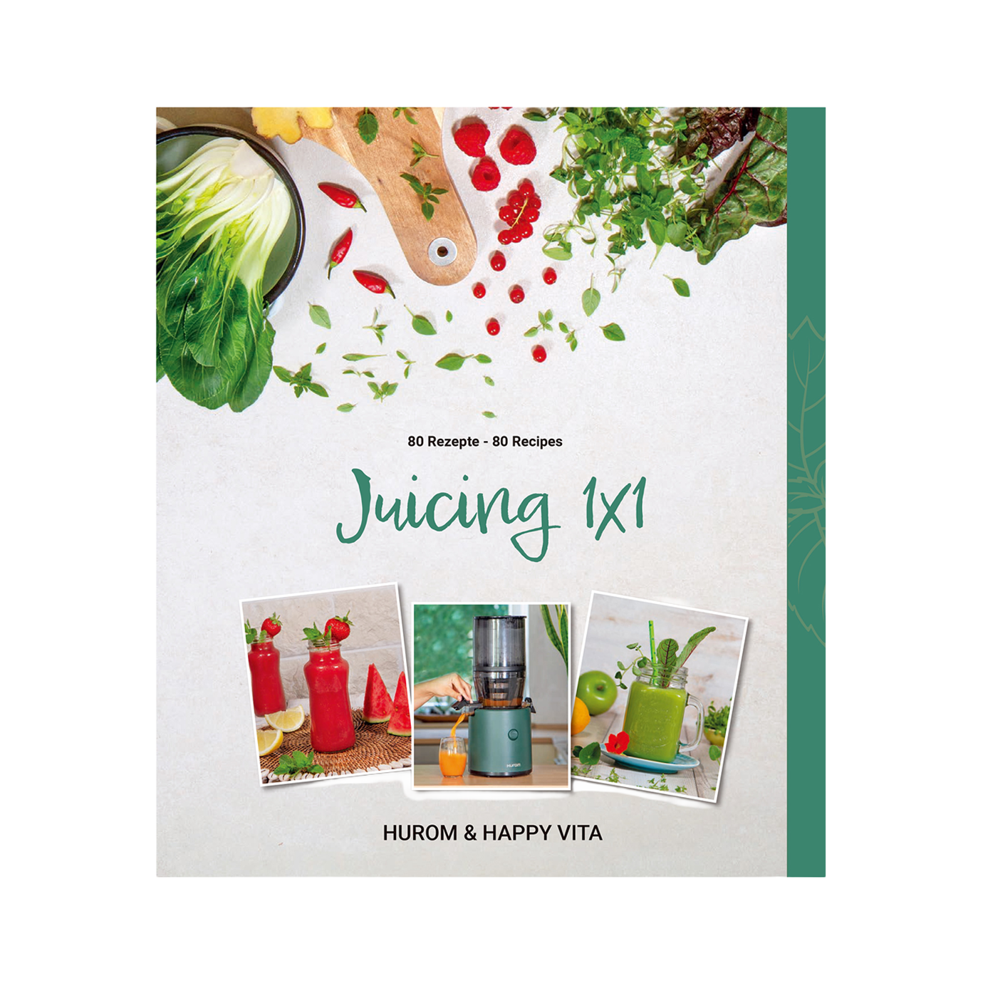 Juicing 1×1 Rezeptbuch (EN/DE & EN/FR)