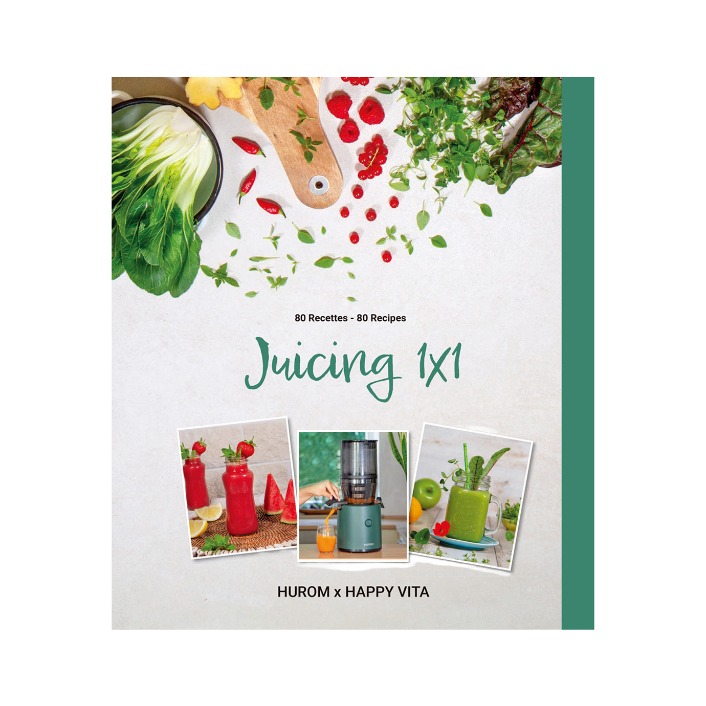 Juicing 1×1 Rezeptbuch (EN/DE & EN/FR)