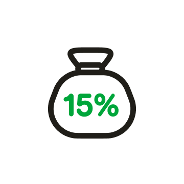 Collect as you shop. 1 point per 10 — more as your status grows​
