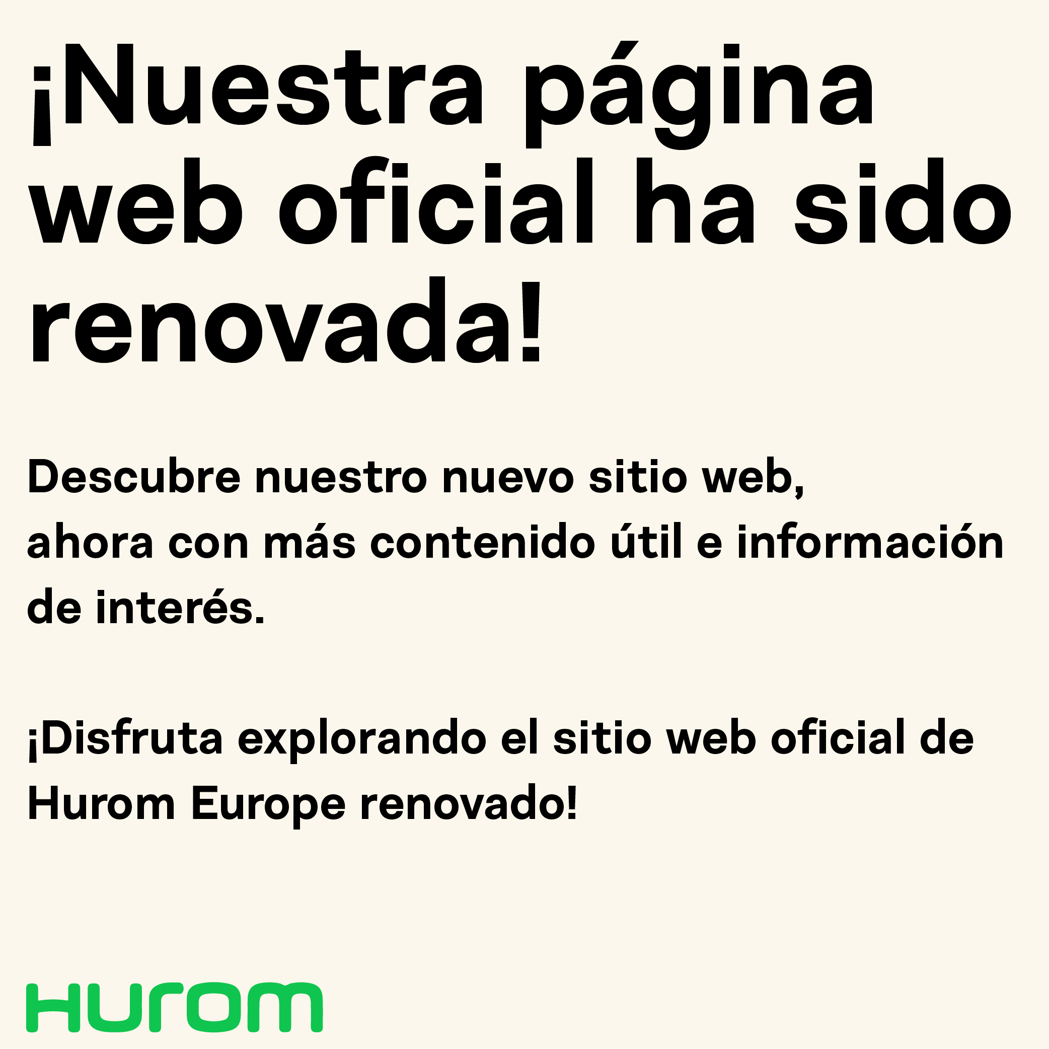 New site launch