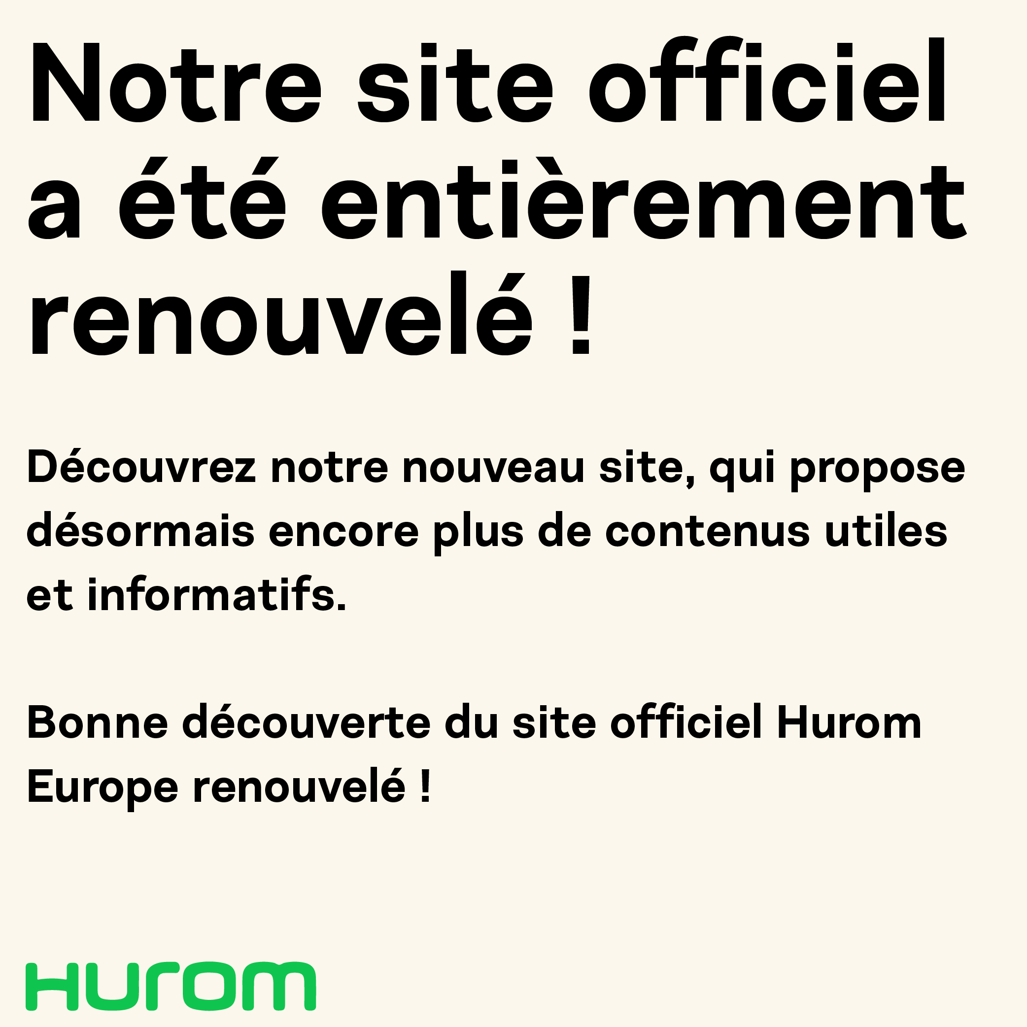 New site launch
